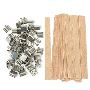 Wooden Wick 15cm - 50 Pcs | Luxurist – luxurist.ae ic-cross-