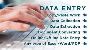 Data entry job from your own home