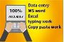 Easy Data Entry Work from Home