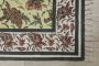 4x6 ft Colorful Floral Garden Rug, Yellow Black Cotton 4x6 A