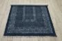 Blue & White Handmade Cotton Runner Rug Gift for Her Boho Ar