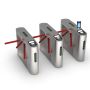 Semi-auto Tripod Turnstile Pedestrian Turnstile MT143