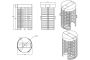 Turnstile Gate Dimensions Design
