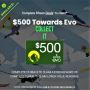  Enter for a $500 Evo Gift Card!