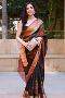 Traditional Black Saree for Sankranti - Mavuris