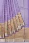  Lavender Kanchipuram Silk Saree with Copper Zari | Mavuris