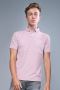 Dusty Lavendar Constructed Polo T-shirts