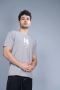Printed Oversized - Vapour Blue Half Sleeves T-shirt