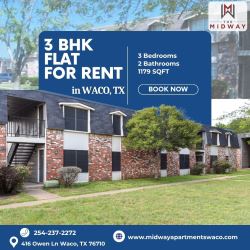Best 3 BHK Apartments for Rent in Waco, TX