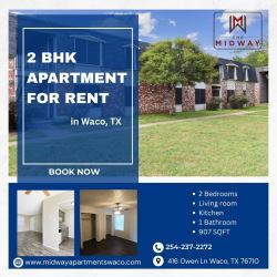 Best 2 BHK Rentals in Waco, TX – Affordable Rates