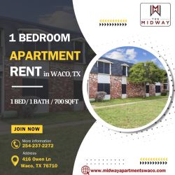 1 BHK Homes for Rent in Waco, TX