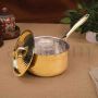 Buy Brass Sauce Pan With Lid