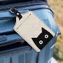 Cat Luggage Tag – Spot Your Bag with Feline Flair! Cat Luggage Tag – Spot Your Bag with Feline Flair!