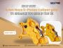 Shop now Arlen Ness 6-Piston Caliper gold to enhance you rid