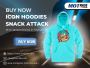 Shop the Best Icon Hoodies Snack Attack Mint Jacket Online I