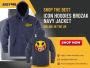 Shop the best Icon Hoodies Brozak Navy Jacket Online in the 
