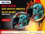 Buy Now Icon Airflite Omnicrux Black Helmet Online in the Uk