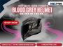 Buy Now Icon Tiger's Blood Grey Helmet Online in the Uk