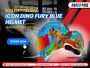 Shop Now Icon Dino Fury Blue Helmet Online in the Uk