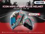 Buy Now Icon Mips 9 Lives Blue Helmet Online in the Uk