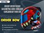 Shop Now Icon Manik'rr Red Helmet Online in the Uk