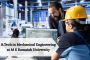 B.Tech in Mechanical Engineering at M S Ramaiah University