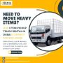 Need to Move Heavy Items?