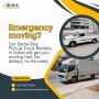 Emergency Same-Day Moving Pickup Trucks Available! 🚚