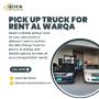 Pickup Truck for Rent in Al Warqa! 🚚