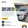 Pickup Truck for Rent in Sport City!