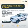 Looking for a 1 Ton Pickup Truck Rental in Dubai?