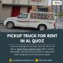 🚚 Pickup Truck for Rent in Al Quoz!