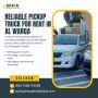 Reliable Pickup Truck for Rent in Al Warqa! Call 0586718209