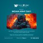 "  Happy Indian Army Day!   Today, we honor the brave soldi