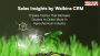 Walkins CRM Sales Insight: Key to Agrochemical Sales Success