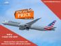 Book your low-cost ticket with American Airlines' official s