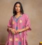 Shop Rida Blush Pink Kashmiri Kaftan Co-ord Set | Shop Namas