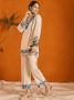 Shop Alia Cotton Kashmiri Kurta Set For Women: Shopnamastay