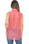 BASIC SOLID LACE LOOSE FIT SUMMER TOP