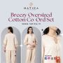 Breezy Oversized Cotton Co-Ord Set