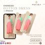Oversized cotton dress for women