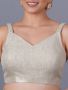 Gold Crush Tissue Sleeveless Readymade Blouse online