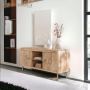 Buy Solid Mango Wood Entertainment Unit
