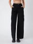 Boyfriend Cargo Wide Leg Denims at OffDuty