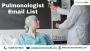 Get 30% Off on Pulmonologist Email List in the US