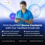 Get a Reliable Nurses Email List for Healthcare in USA