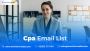 Target Accountants with a Verified CPA Email List