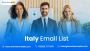 Buy the Best Italy Email List for Expanding Your Reach