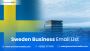 Purchase a Verified Sweden Business Email List for Growth