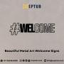 Add a Trendy Twist to Your Walls with Hashtags Metal Wall Ar